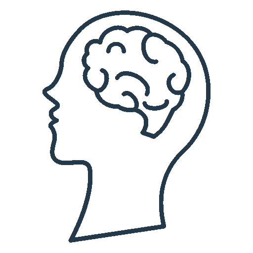 Icone comportement alimentaire-tête-cerveau